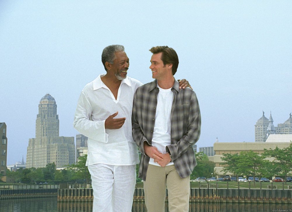 Morgan Freeman, Jim Carrey
