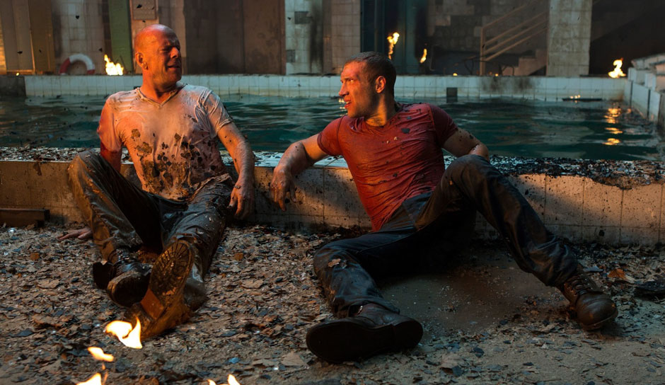 Bruce Willis, Jai Courtney