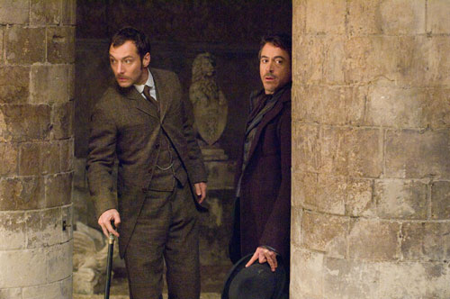 Jude Law, Robet Downey, Jr. 