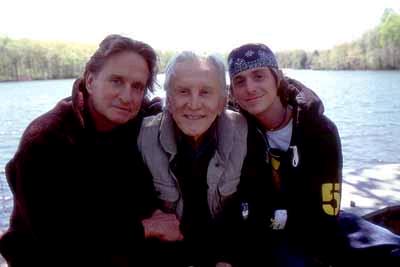 Michael Douglas, Kirk Douglas, Cameron Douglas