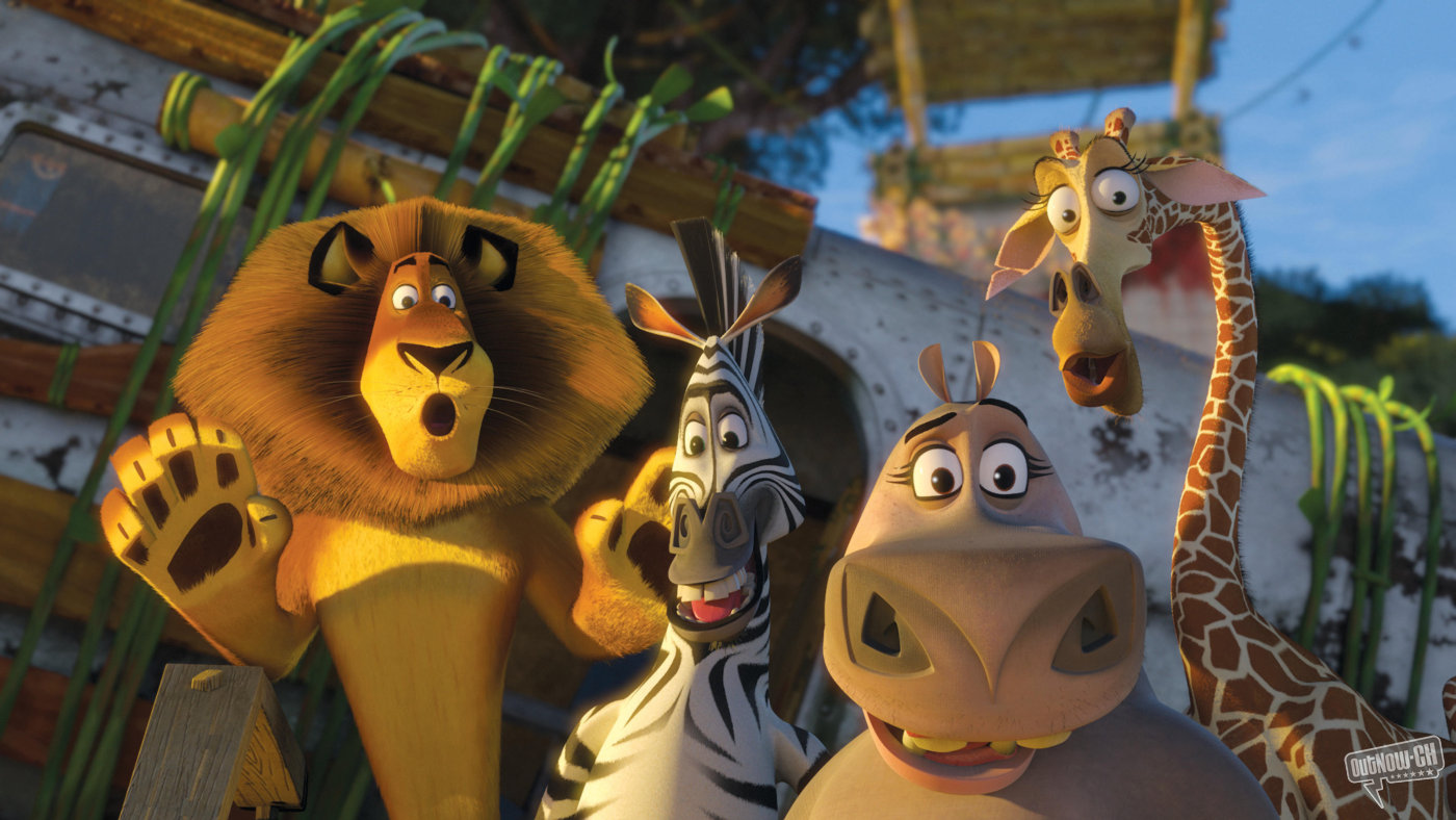 Alex, Marty, Gloria, Melman