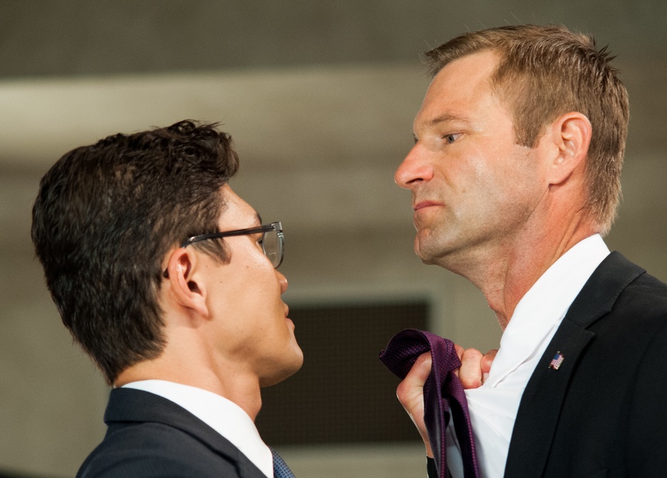 Rick Yune, Aaron Eckhart