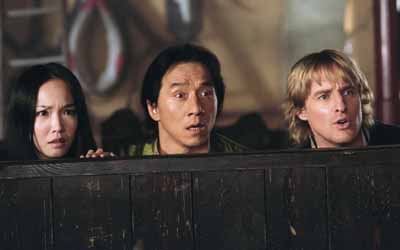 Fann Wong, Jackie Chan, Owen Wilson