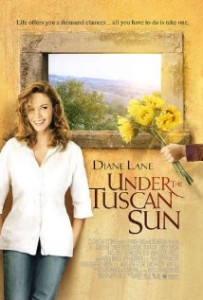 Diane Lane Basks UNDER THE TUSCAN SUN